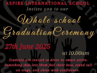 graduation aspire international